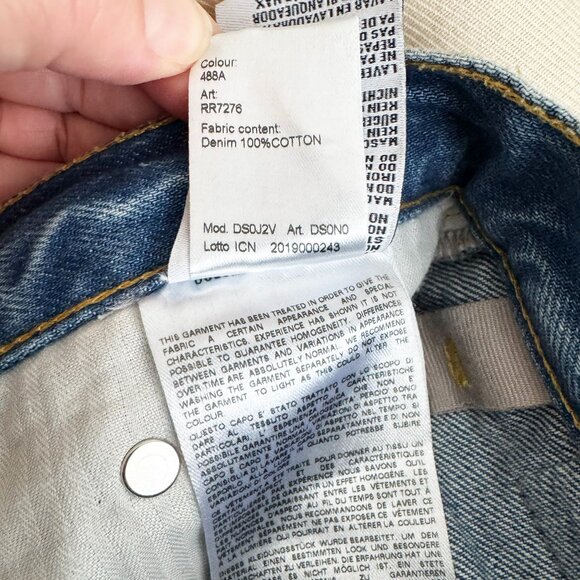 R13 “Camille” high rise jeans in “emory” blue, size 25. Fits like a slim size 24 - Picture 11 of 16